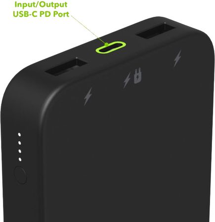 PD POWERBANK 10'000mAh 20Watt USB-C  schwarz