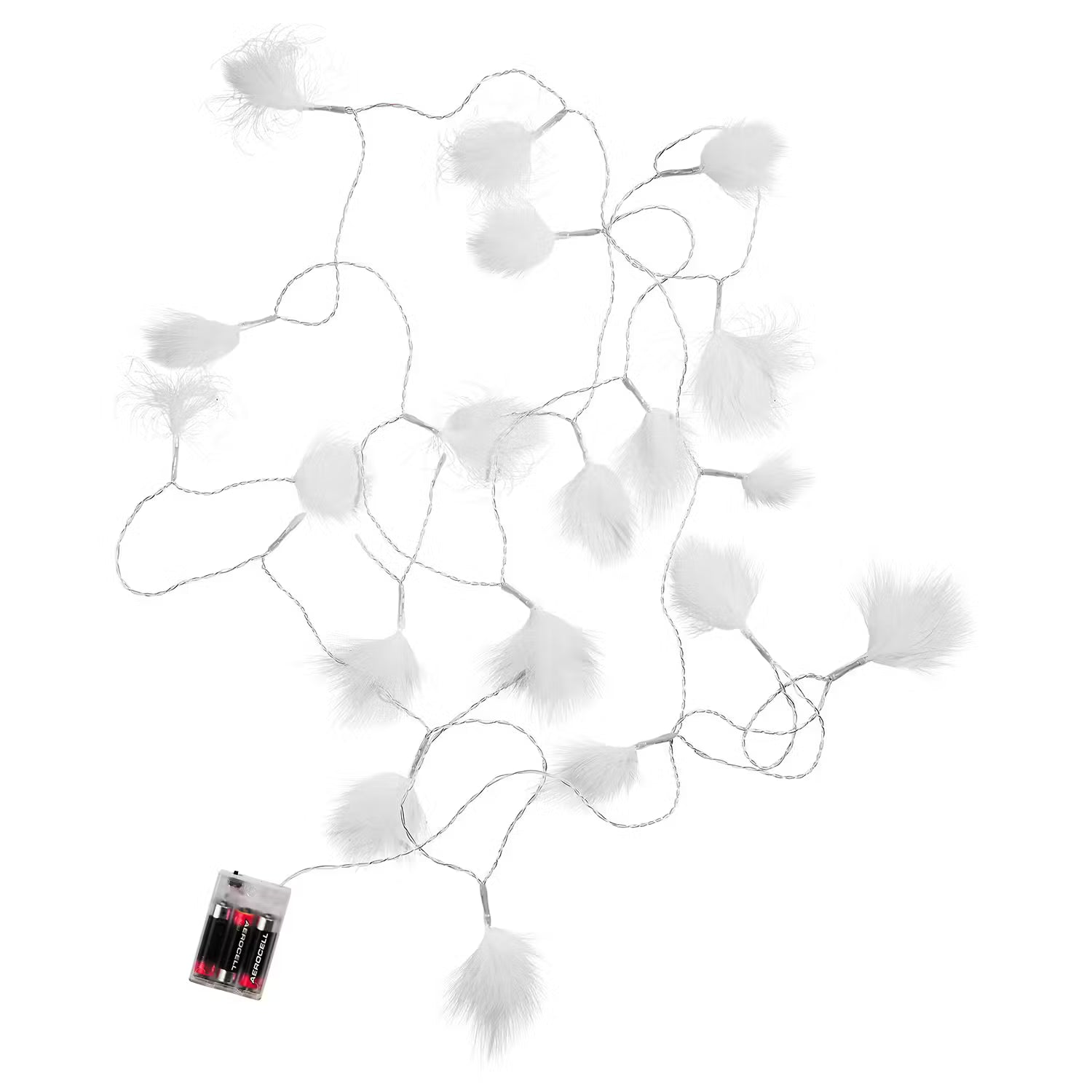 FEATHERS Lichterkette 6er-Set