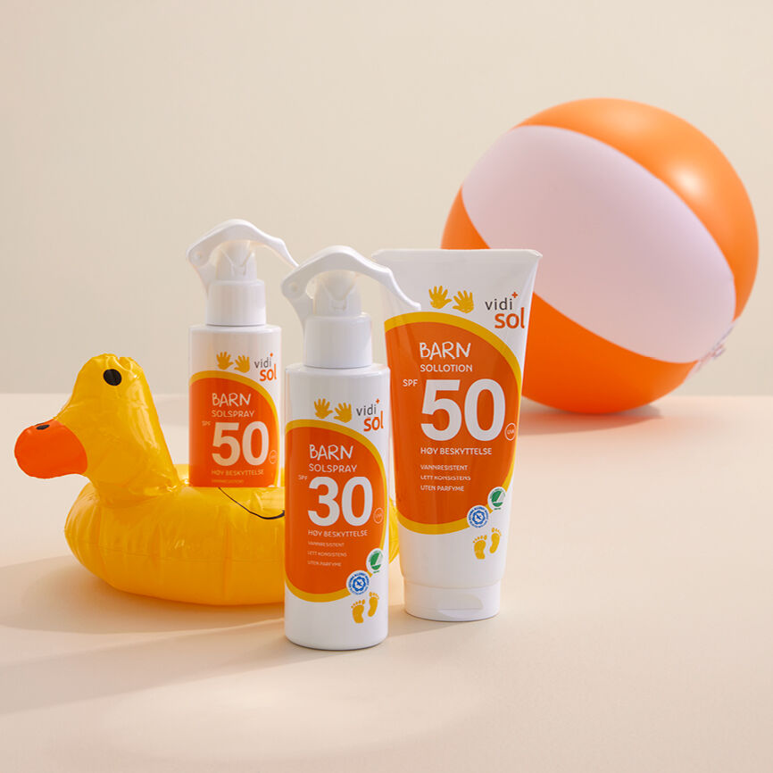 Vidi solspray til barn SPF30 200 ml