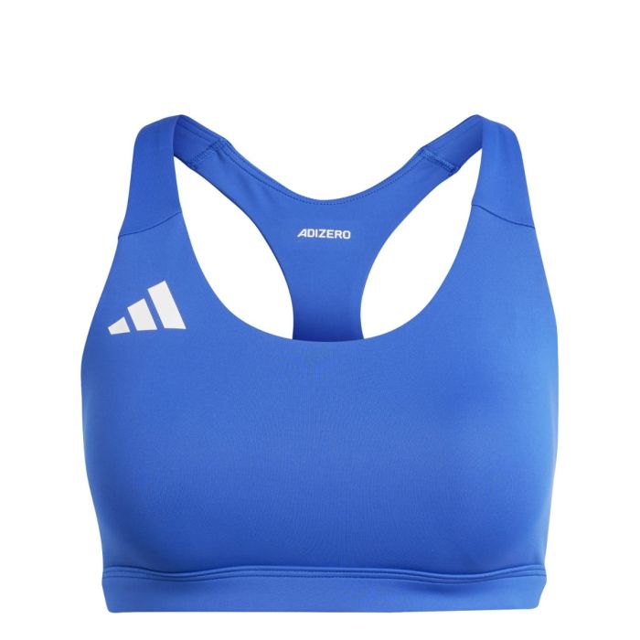 adidas Dame BH Adizero Medium-Support Bra Blå