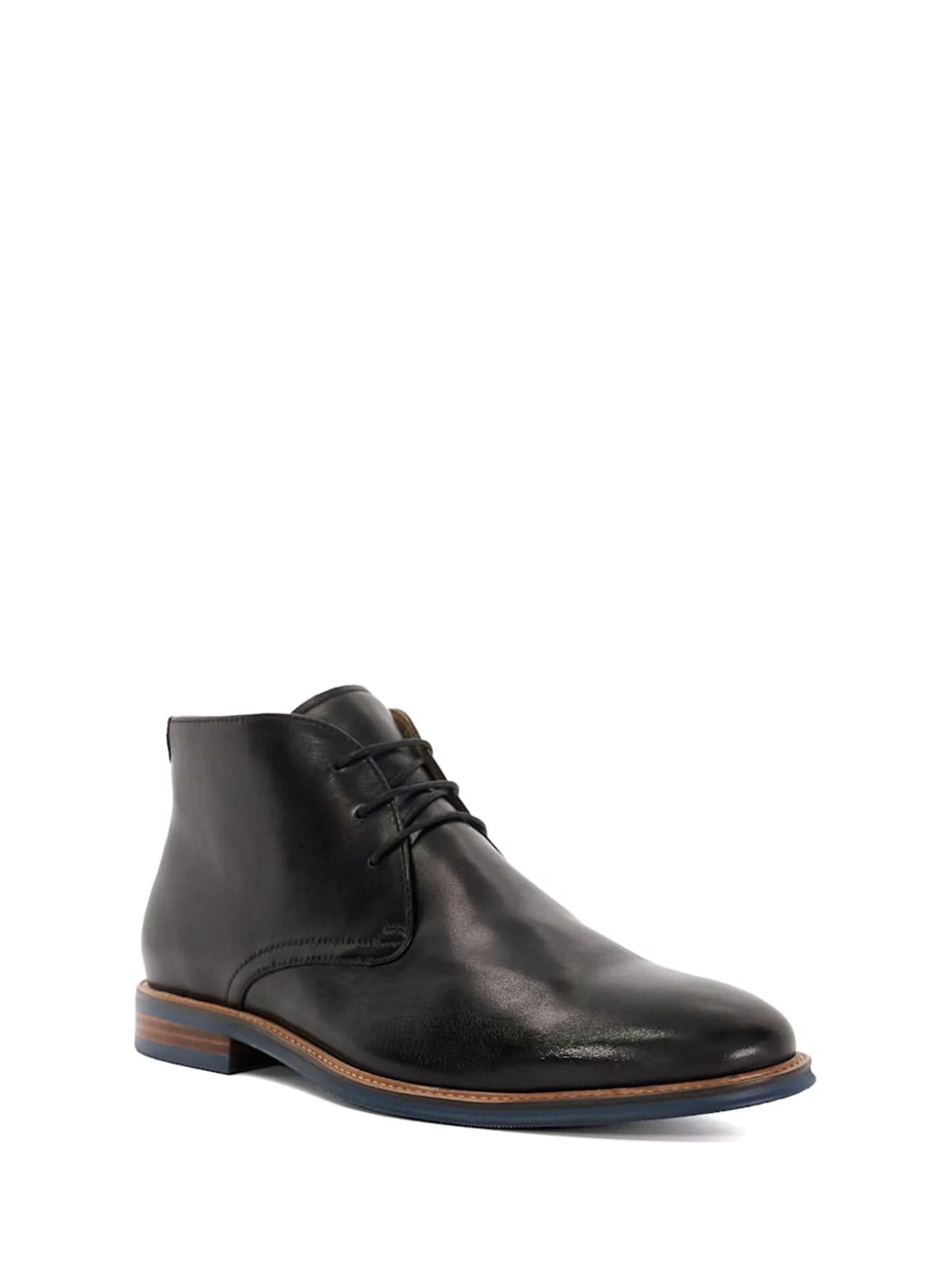 Zwart - Dune London Millers Chukka Boots met Comfortzool