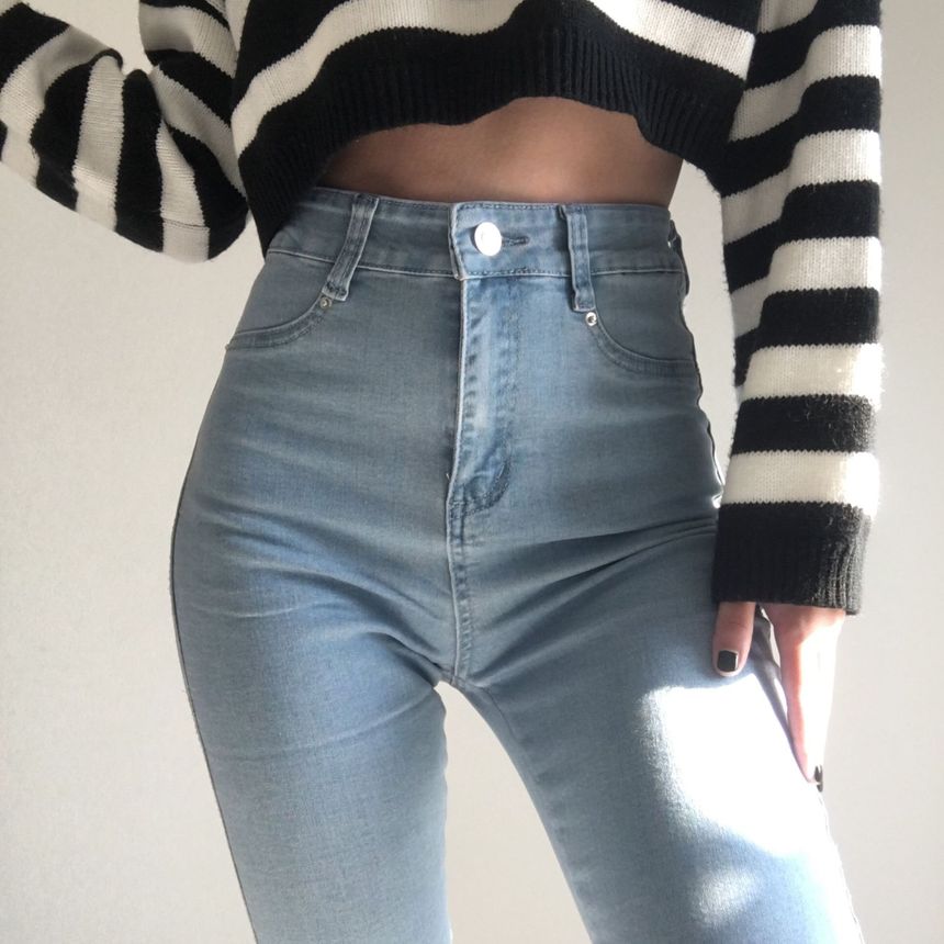 Notica - Skinny jeans met hoge taille