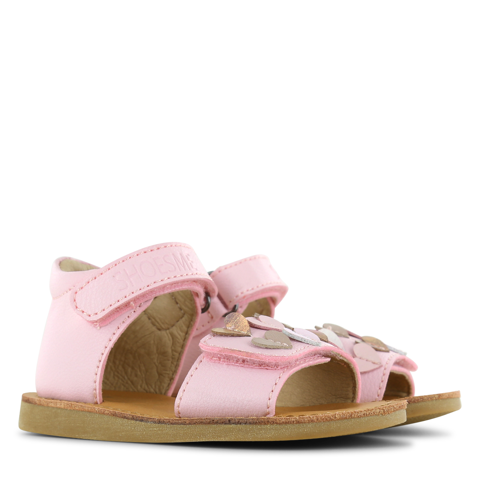 Shoesme rosa Herzen Sandale