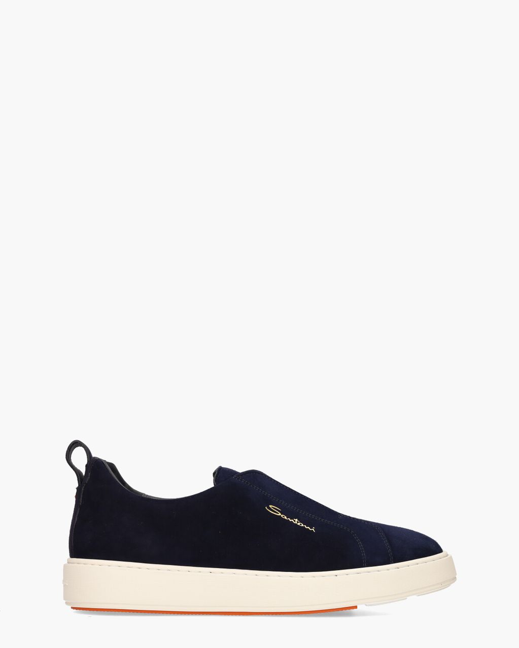 Santoni 21959 Donkerblauw Herensneakers