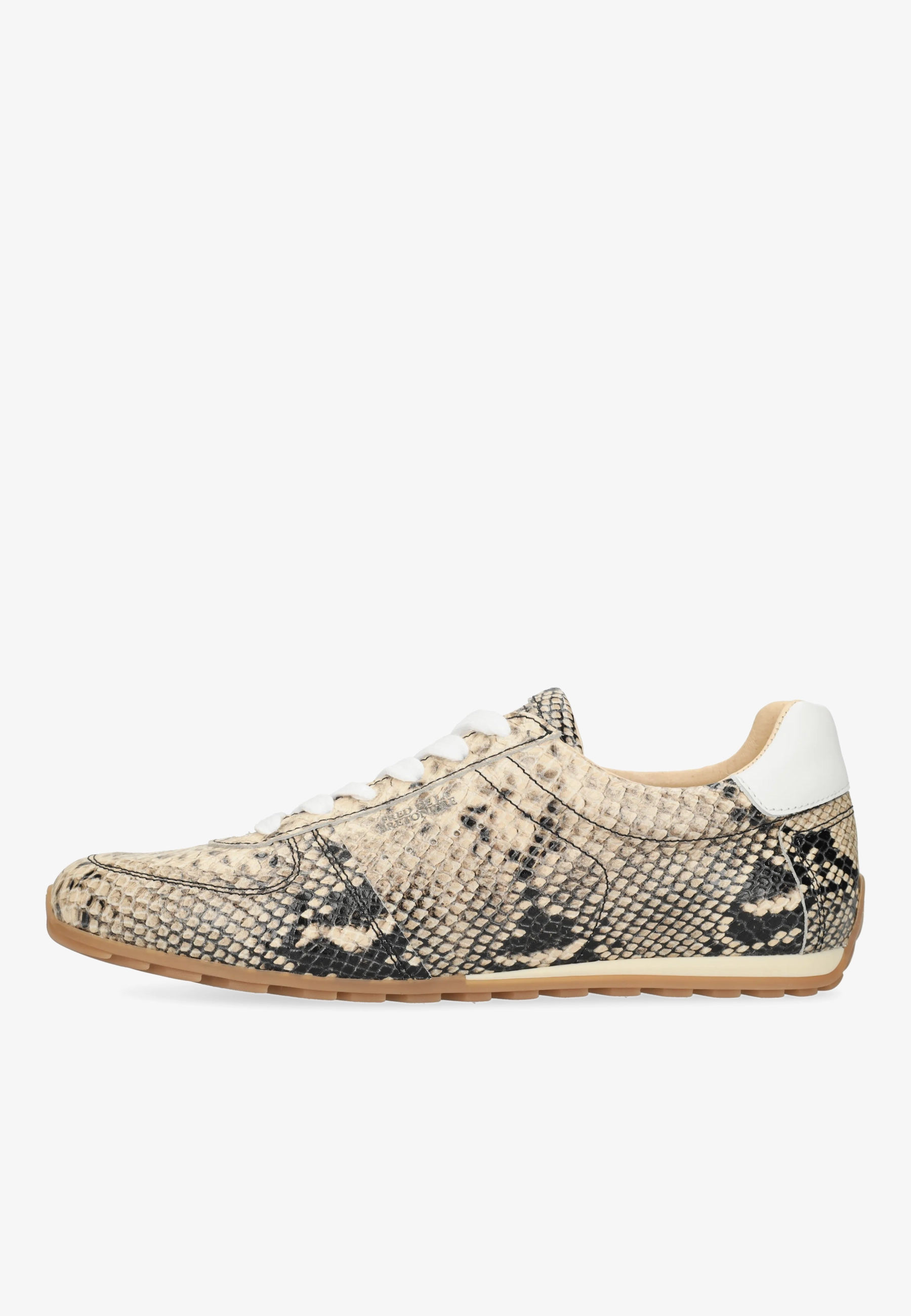 UTA BASE Sneaker snake Beige