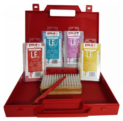 Mallette Vola Racing Pro Nordic Wax Kit Rouge