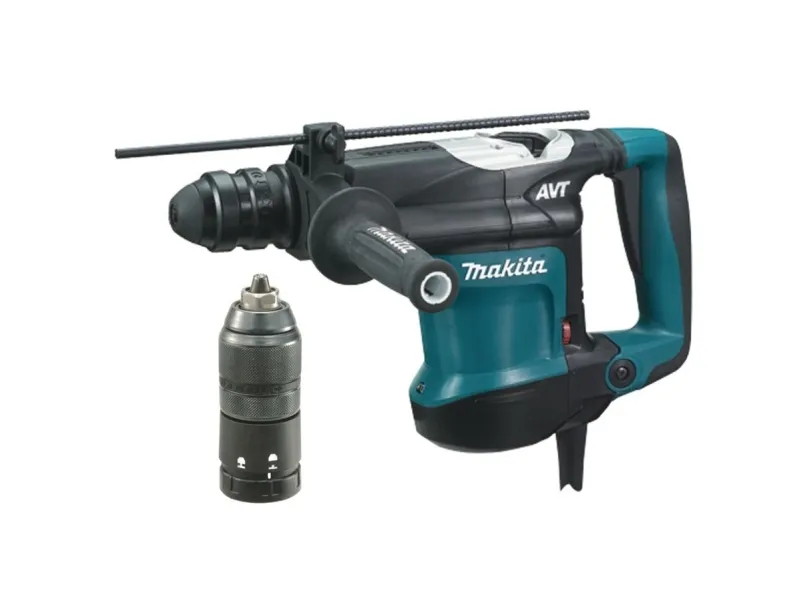 Makita HR3210FCT - Roterende hammer - 850 W - 3 tilstande - SDS-plus - 4.9 Joule