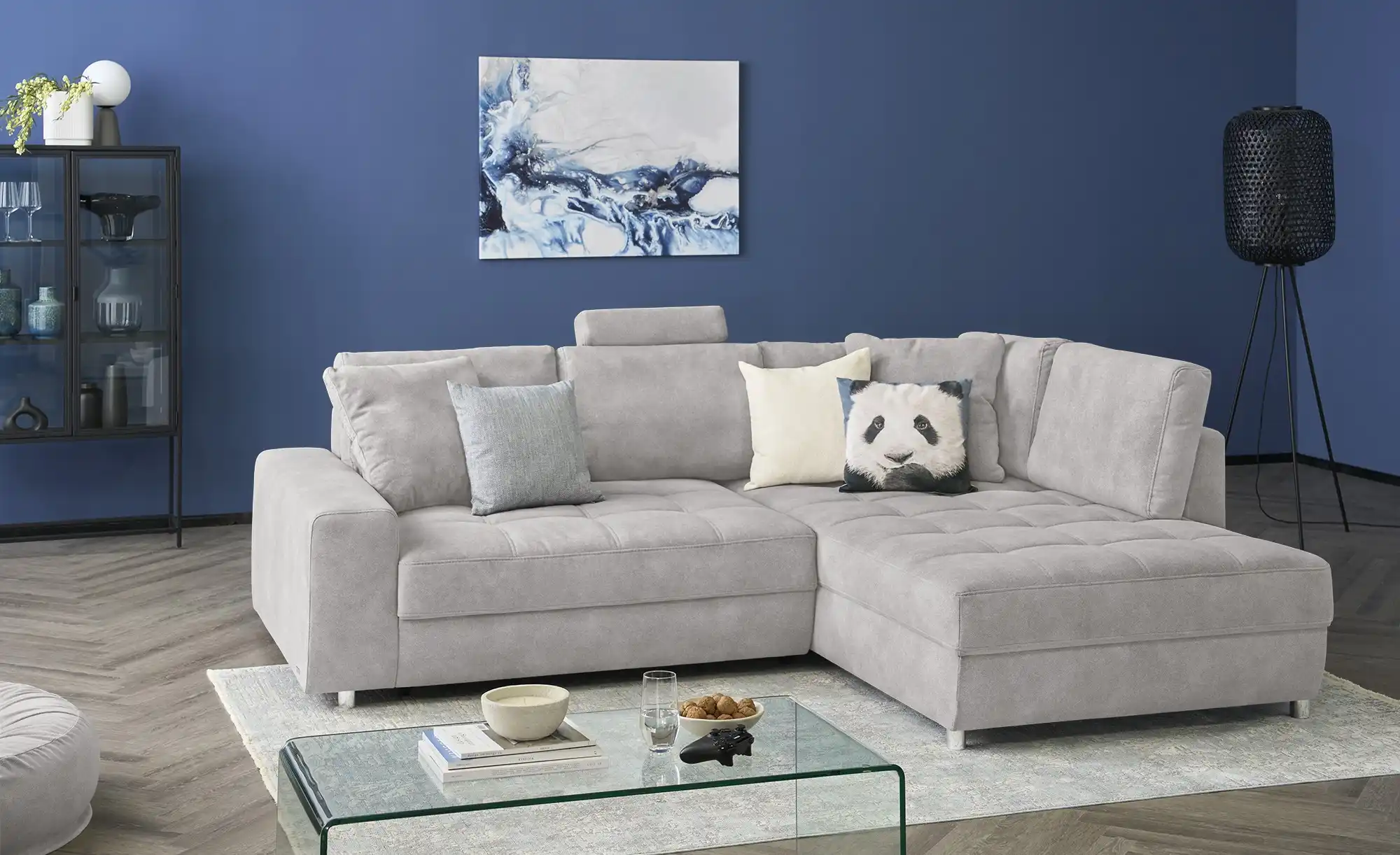 bobb Ecksofa  mit pflegeleichtem Bezugsstoff  Arissa de Luxe