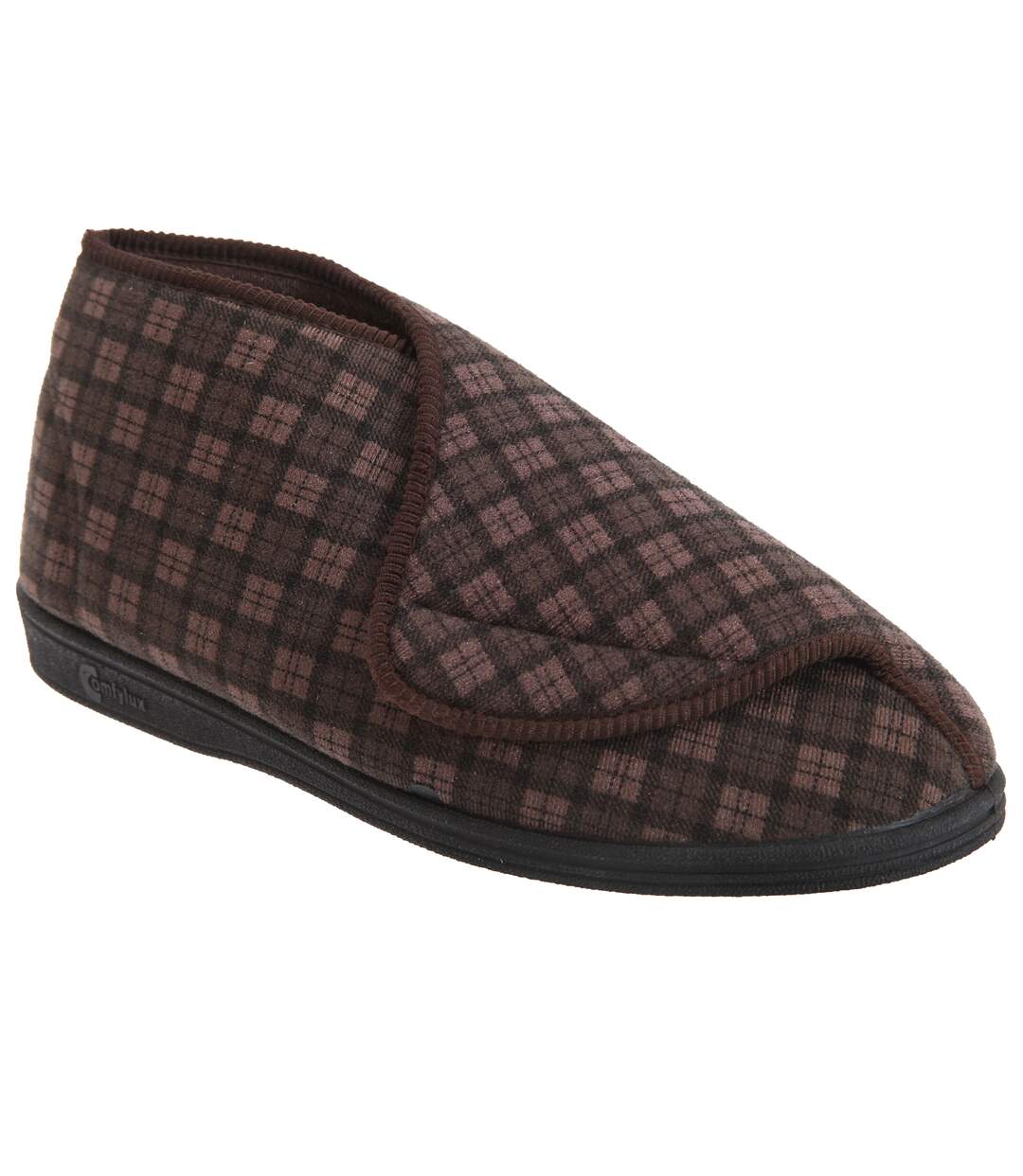 Comfylux - Chaussons JAMES - Hommes (Marron) - UTDF813