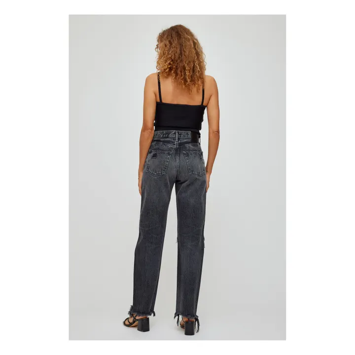 Moussy Vintage Jean MV Odessa Wide Straight | Noir