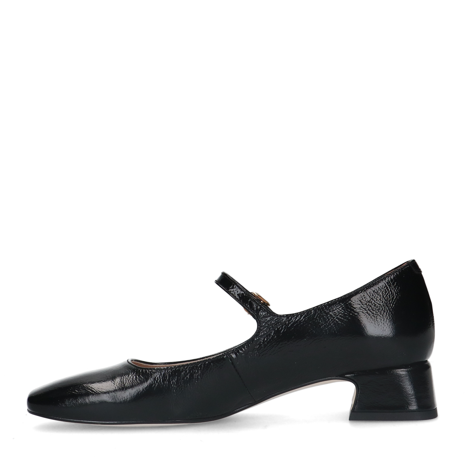 Zwarte lakleren Mary Jane pumps