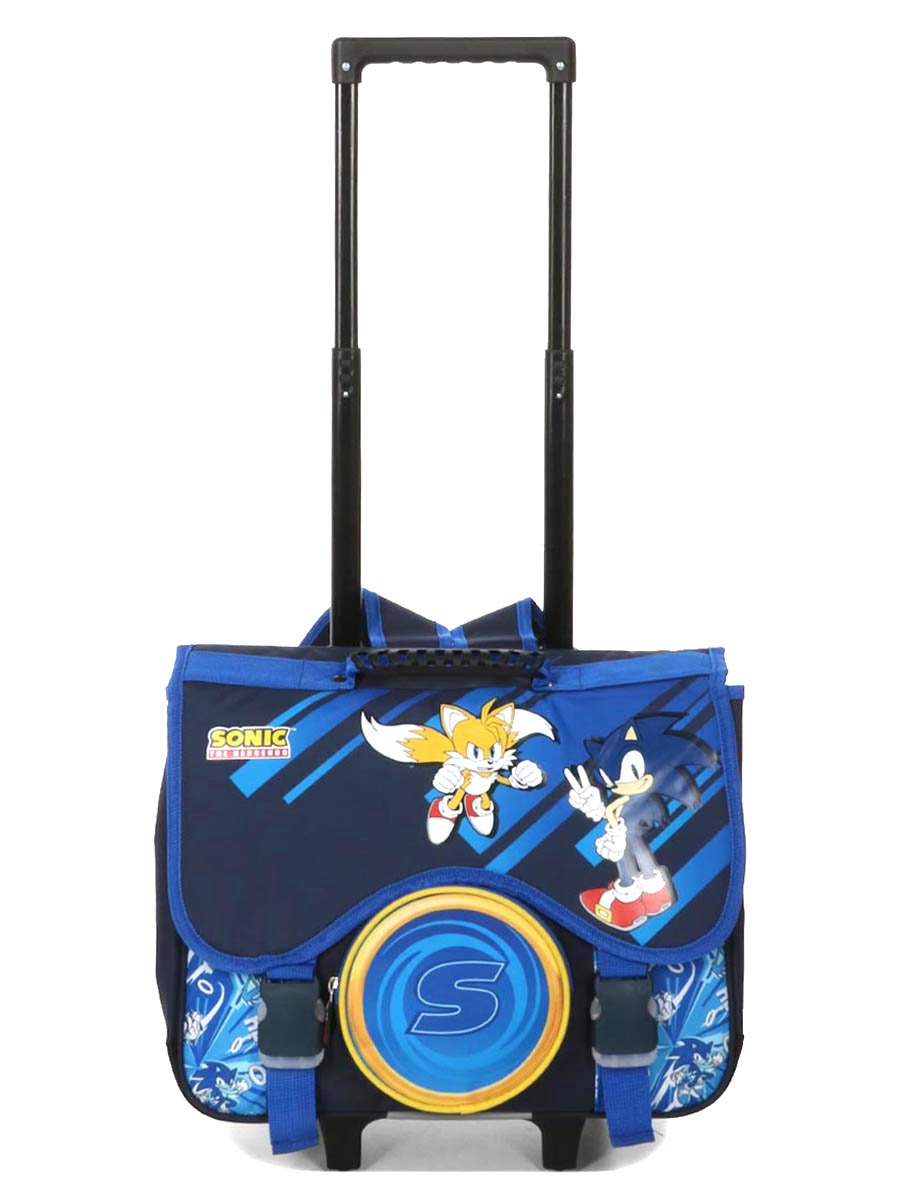 Cartable À roulettes Sonic & Tails 41 cm