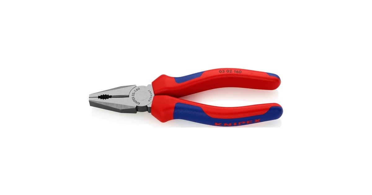 KNIPEXCombinatietang 03 02 160  (Blauw)