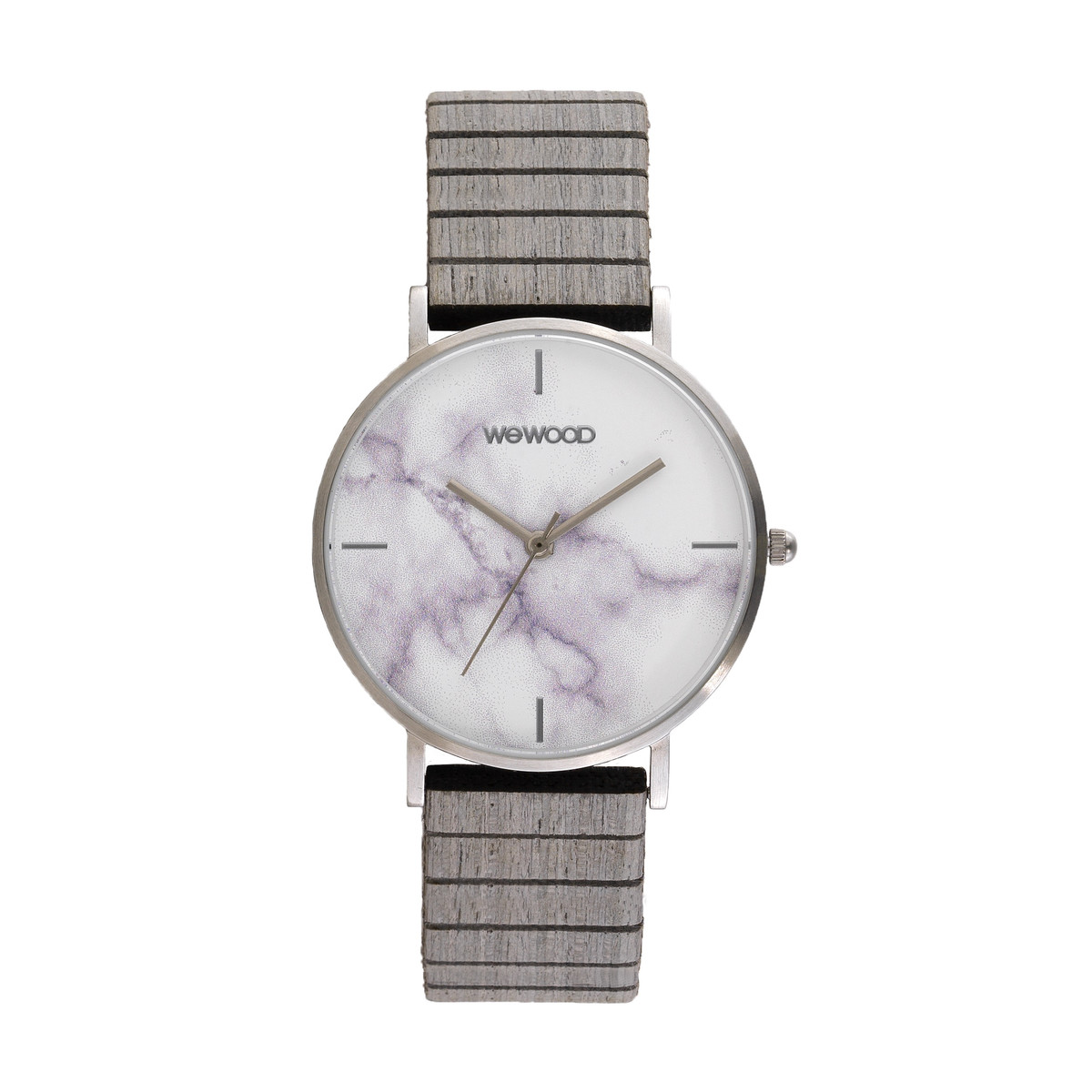 Montre en bois 'Aurora marble grey' pour femme cadran marbre gris - WeWood