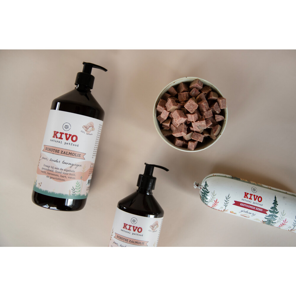 Kivo Schotse Zalmolie 1000 ml