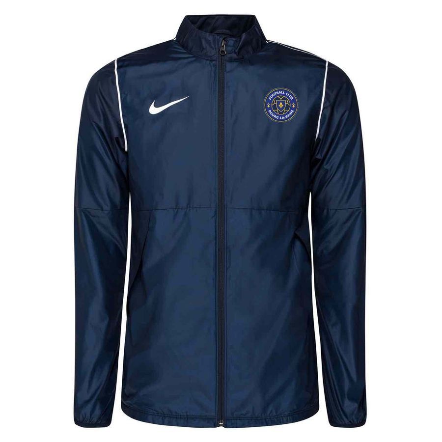 FC Bourg la Reine Veste de Pluie Imperméable Park 20 - Bleu Foncé/Blanc