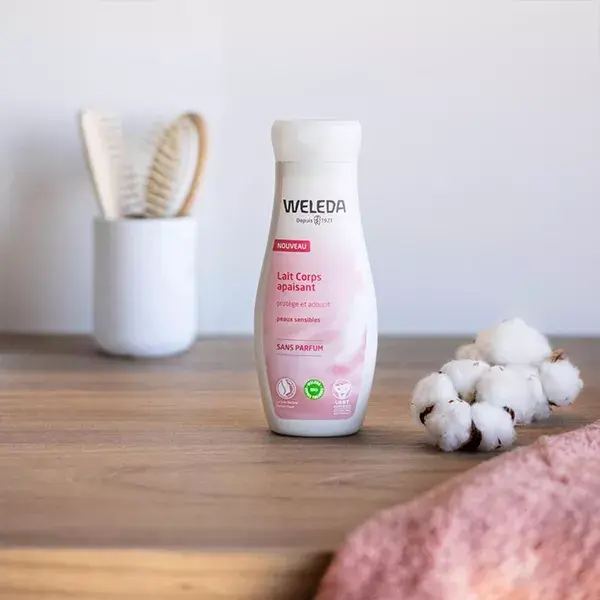 Loção Corporal Suavizante Orgânica Sem Perfume Weleda 200ml