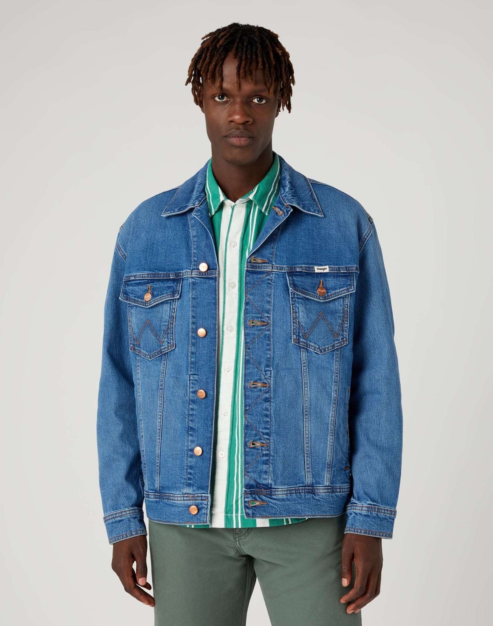Wrangler Jeansjacke »WRANGLER Jeansjacken Anti Fit Jacket«