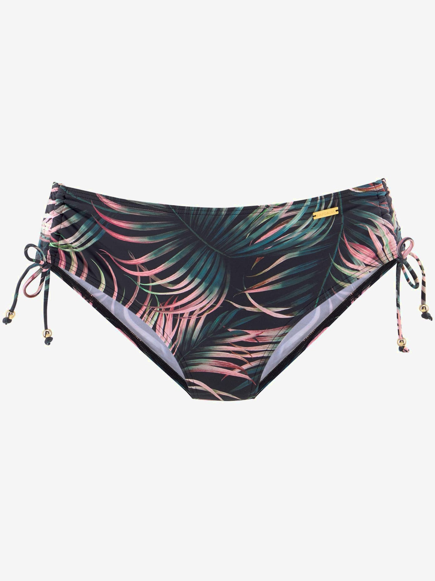 Bas de maillot de bain imprimé tropical