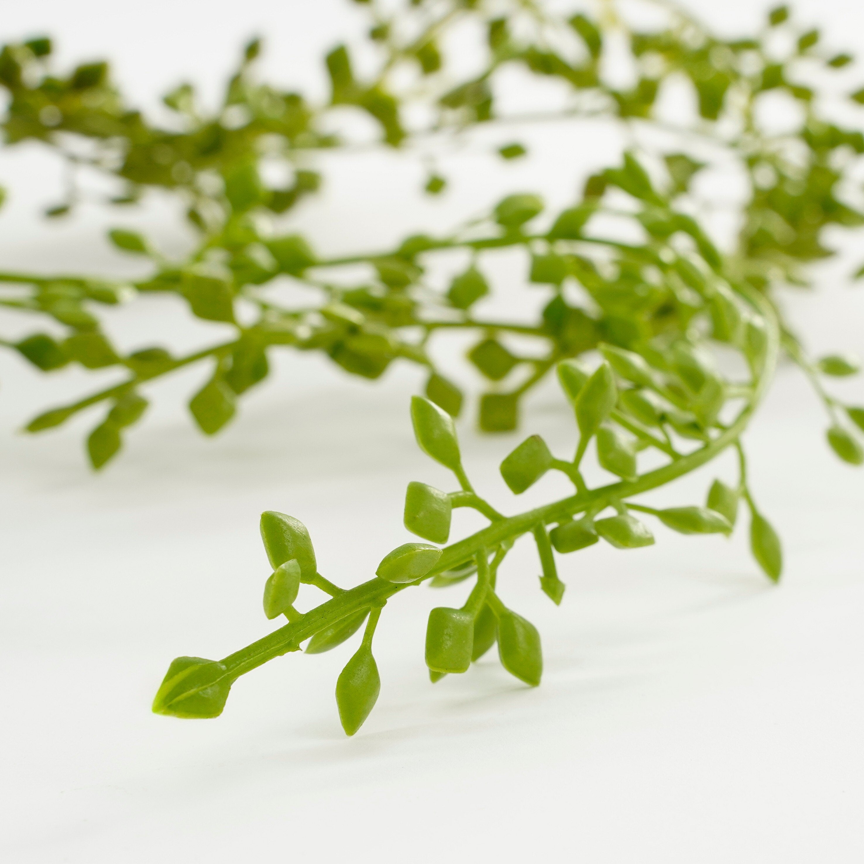 Mica Decorations Senecio hangend in pot groen - l68xd9cm