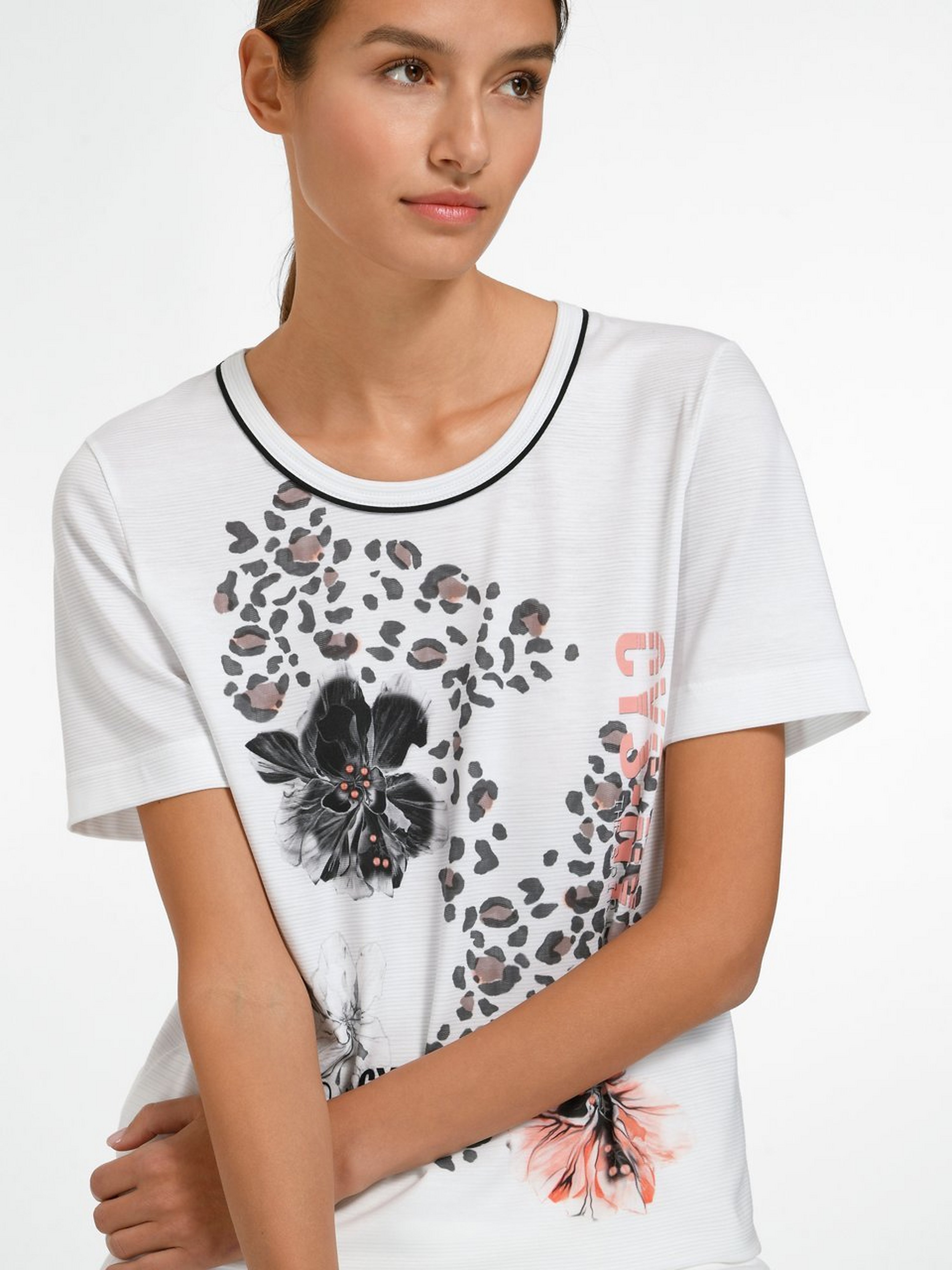 Rundhals-Shirt