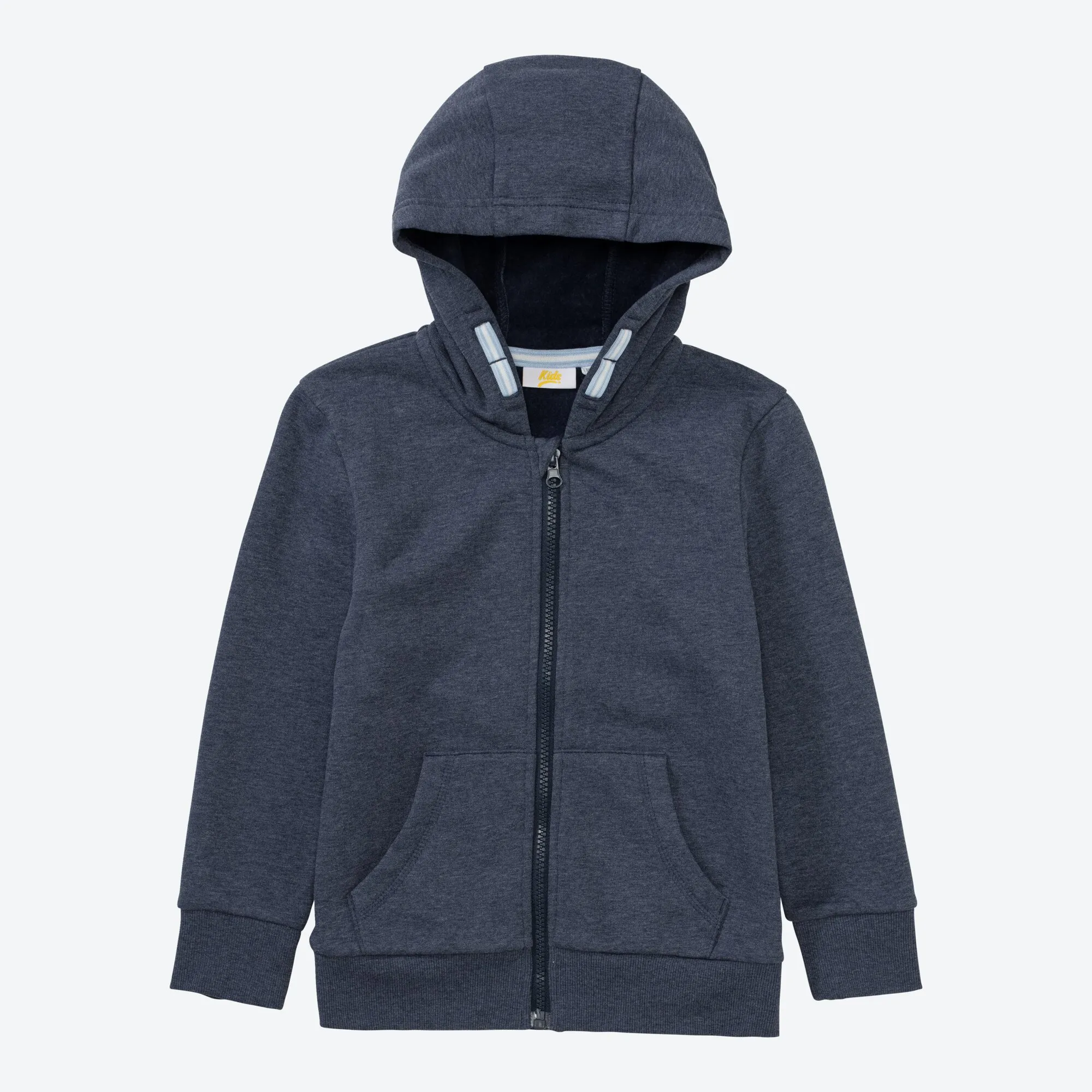 Jungen-Sweatjacke in melange-Optik