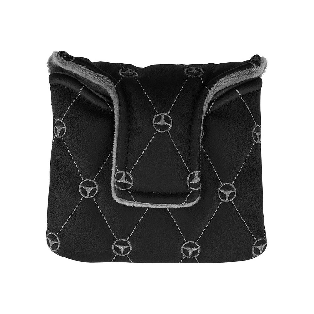 Mønstret Mallet Putter Headcover Svart