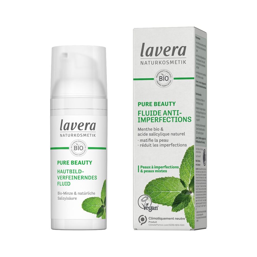 LAVERA Fluid<br>50 ml, Dispenser, hautbildverfeinernd pure beauty
