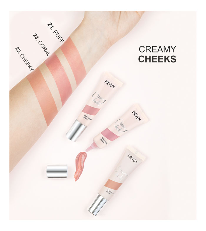 Hean - Creamy Cheeks Cream Blush - 23: Coral
