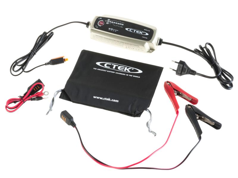 Ctek Batterieladegerät MXS 5.0 Ladegerät für 12-Volt-Batterien