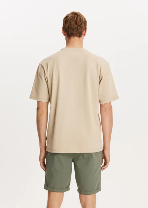 T-shirt met print merk off-white (CREME.L)