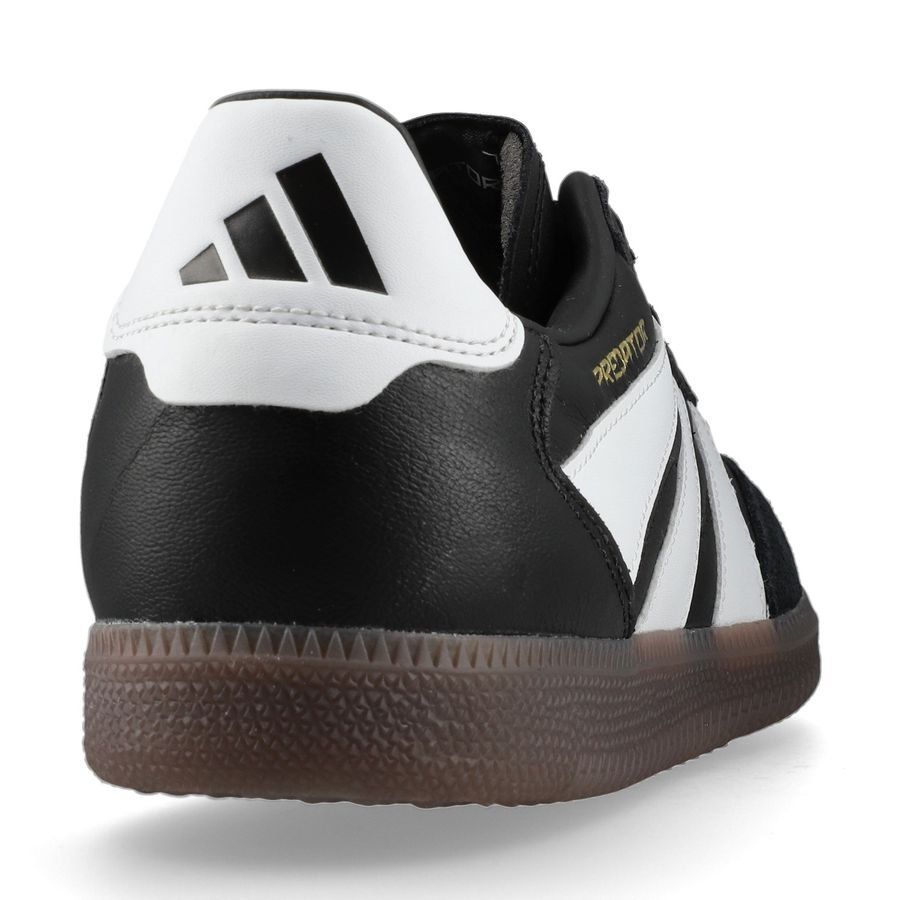 adidas Predator Freestyle IN Stealth Victory - Noir/Blanc/Doré