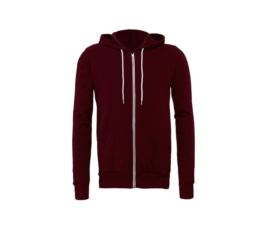 Bella Canvas BE3739 - Sweat capuche zippé unisexe