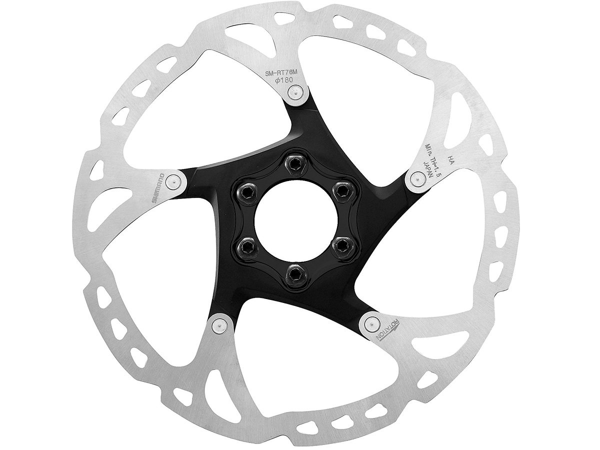 Shimano XT RT76 Bremseskive, 180mm