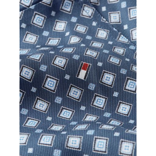 Tommy Hilfiger Foulard Fit & Flare Knee Kjole, Heritage Foulard/Fossil Blue, 38