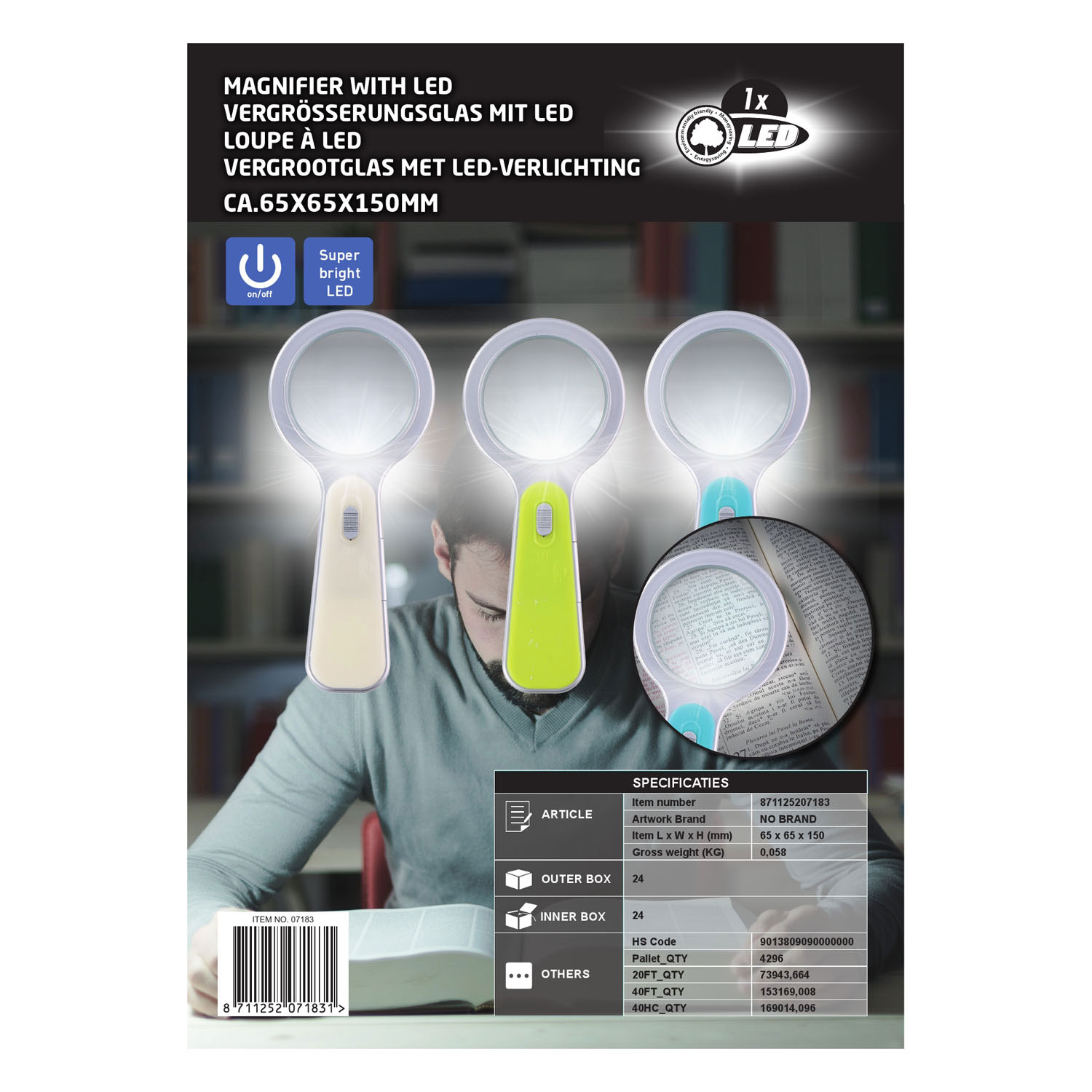 Vergrootglas Led