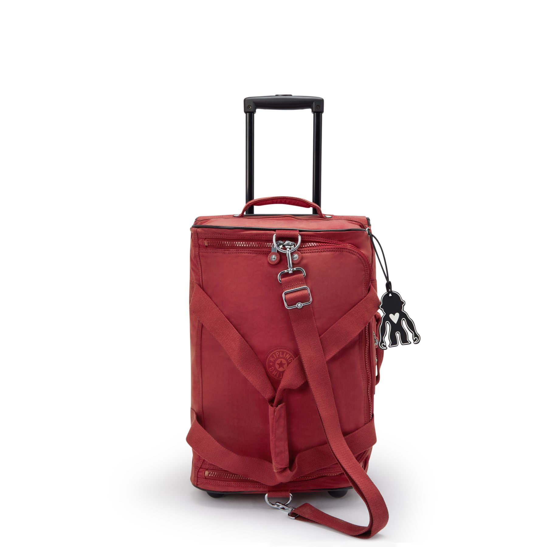 TEAGAN US Petit Sac de Voyage Cabine à Roulettes - Funky Red