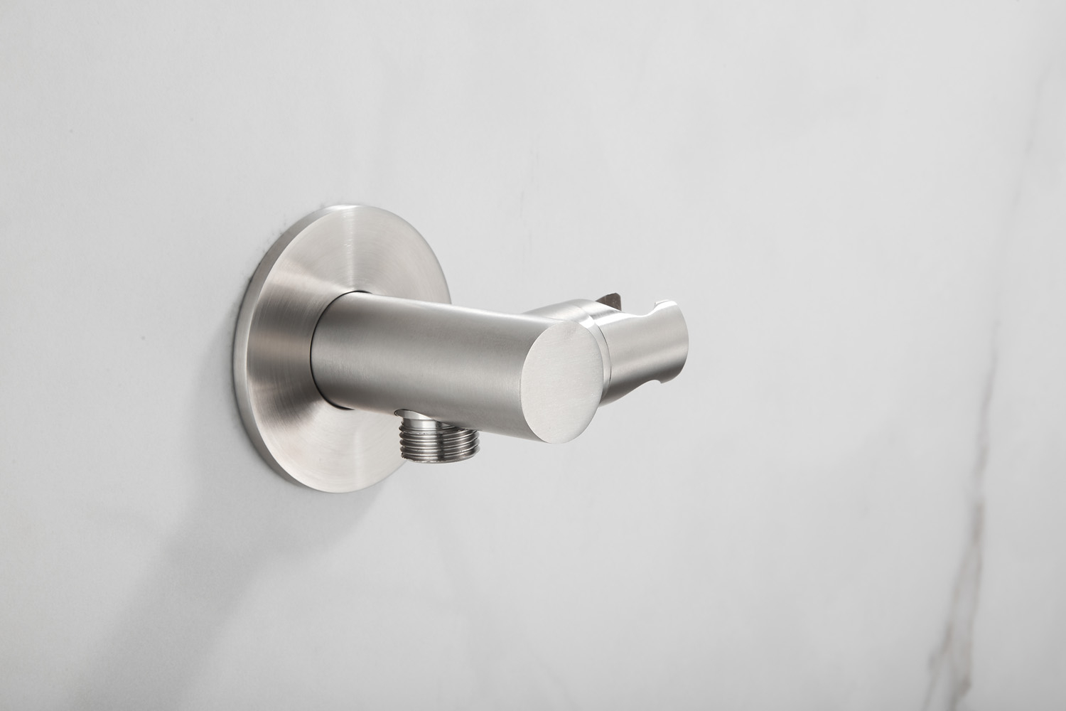 Saniclear Plus draaibare handdouche houder met wateraansluiting RVS