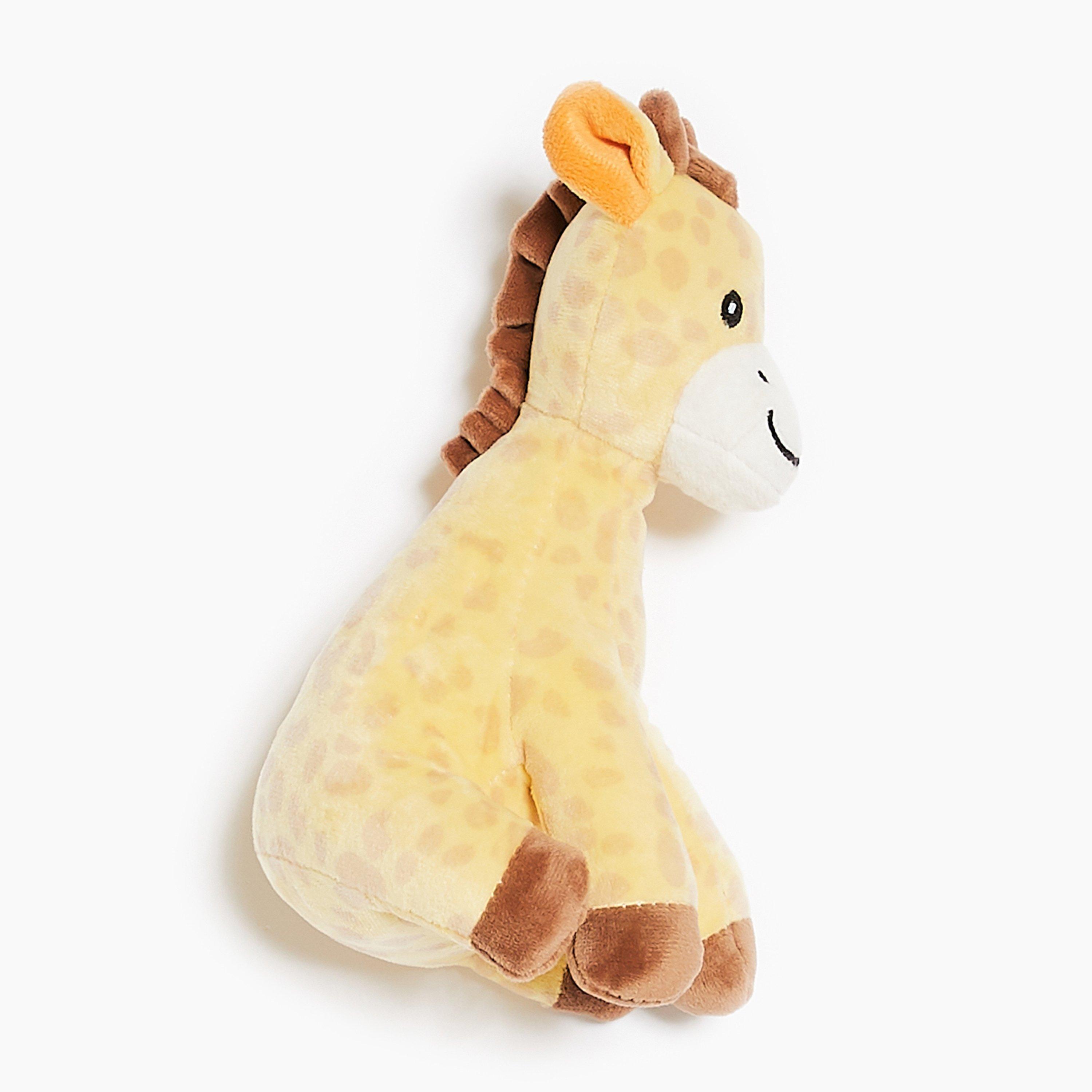 Hello World Baby Unisex Giraffe Sleepsuit and Toy Set