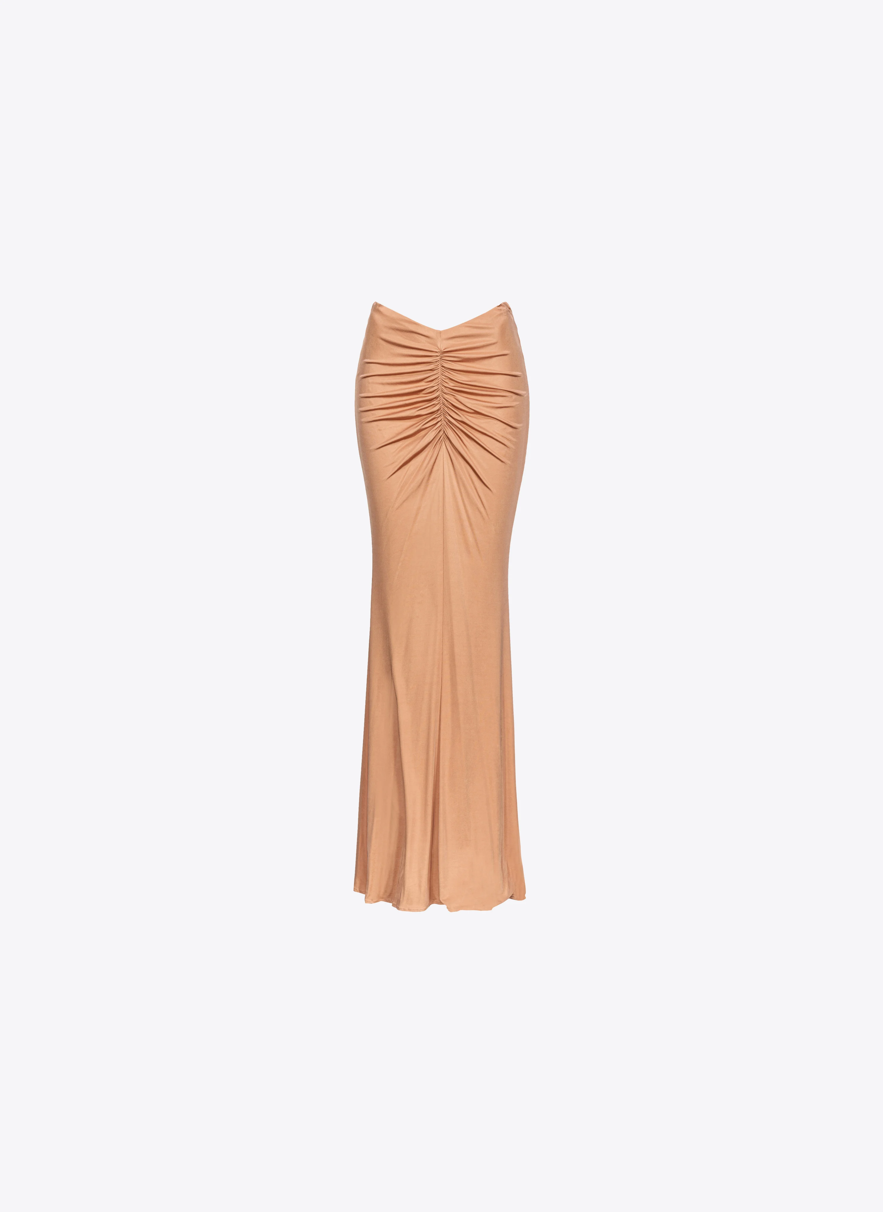 Jupe longue | Orange