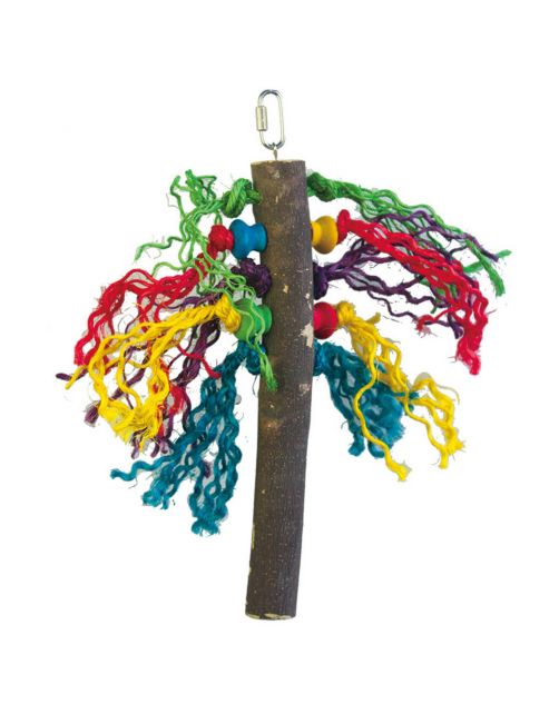Keddoc Vogelspeelgoed Fun Perch - Vogelspeelgoed - 34x27x5 cm Multi-Color