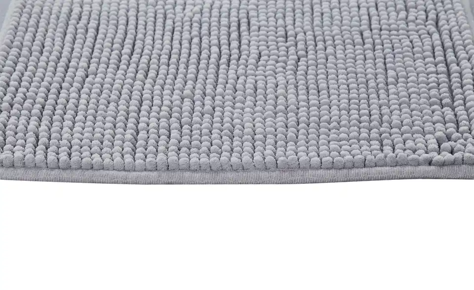 levelone Badematte Happy Hellgrau 40x60 cm