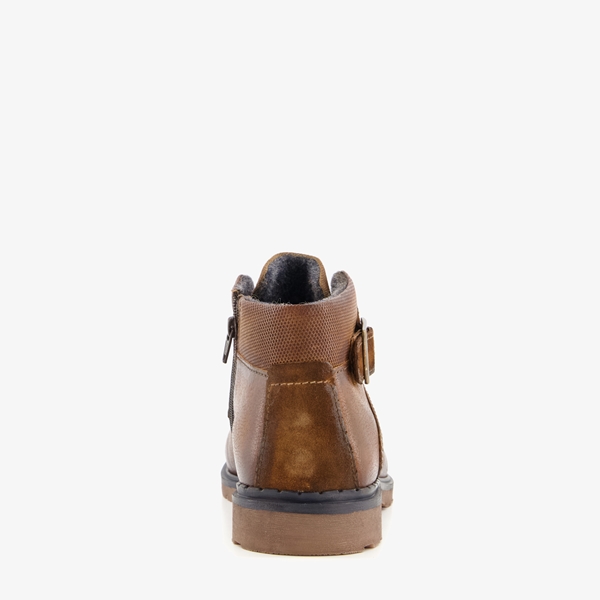 Bugatti leren heren veterboots