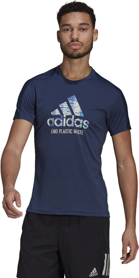 adidas Run for the Oceans Graphic T-shirt Blå