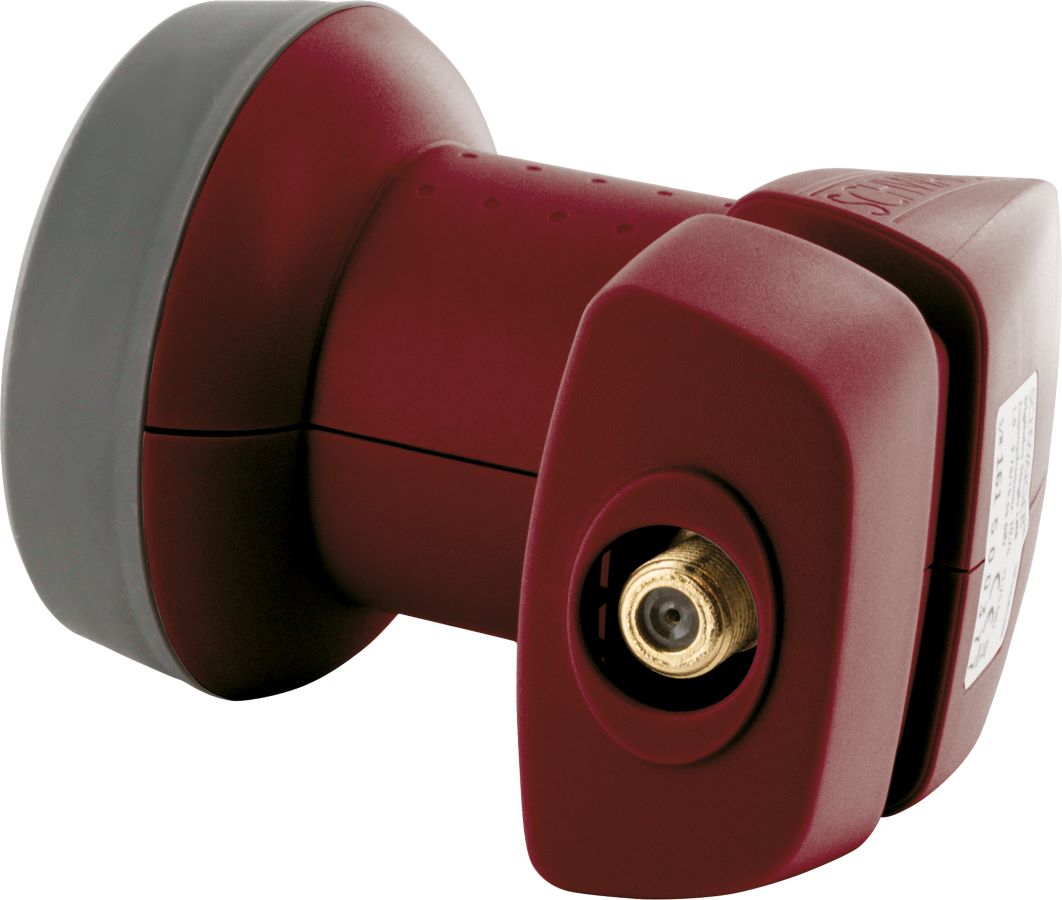 Schwaiger digitale Single LNB - Dark Red