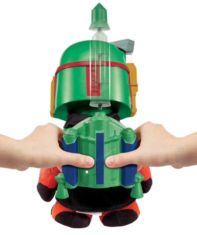 Mattel HHW55 Star Wars Boba Fett Funktionsplüsch (ca. 30 cm)