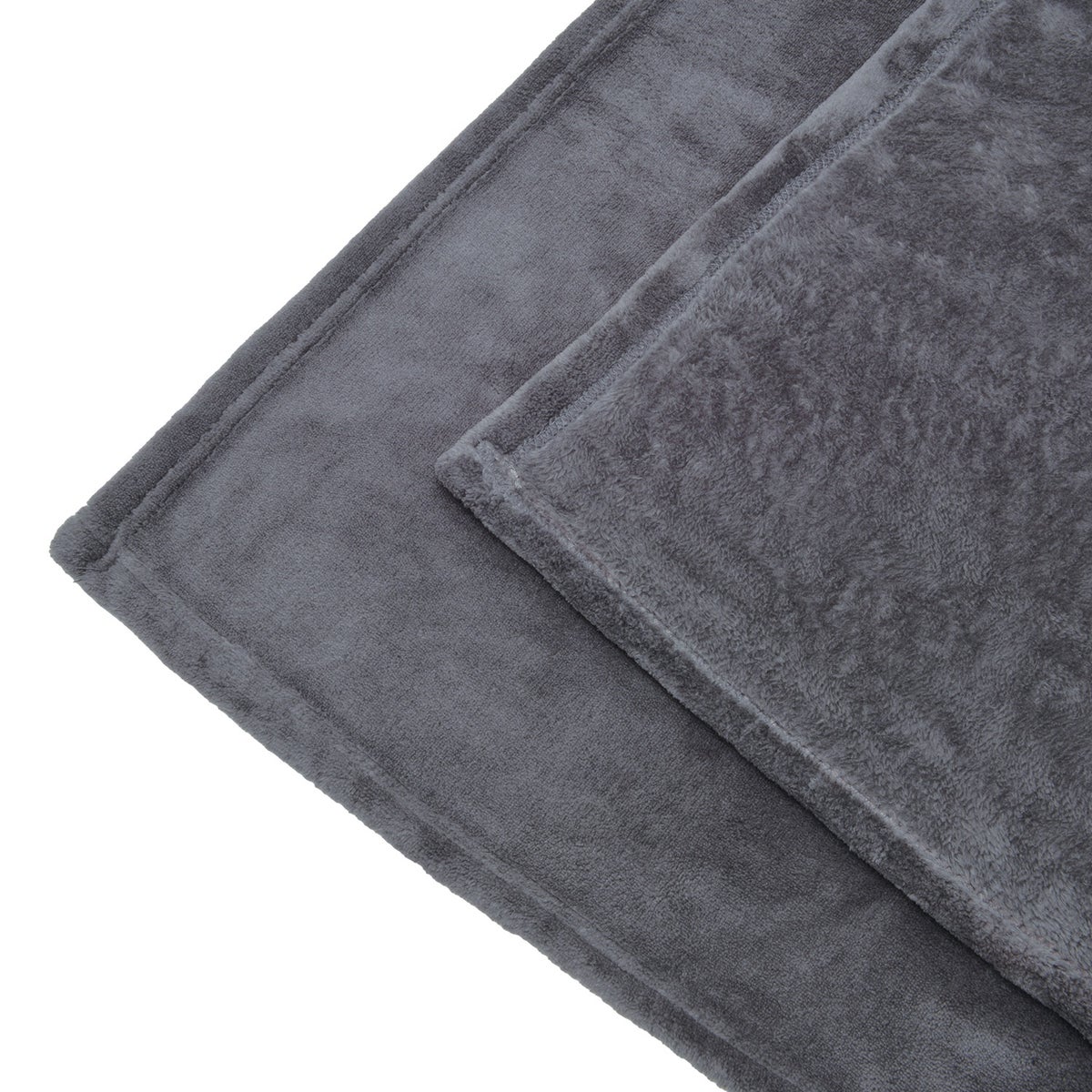 Beautissu Aurelia Deken 220x240cm Antraciet