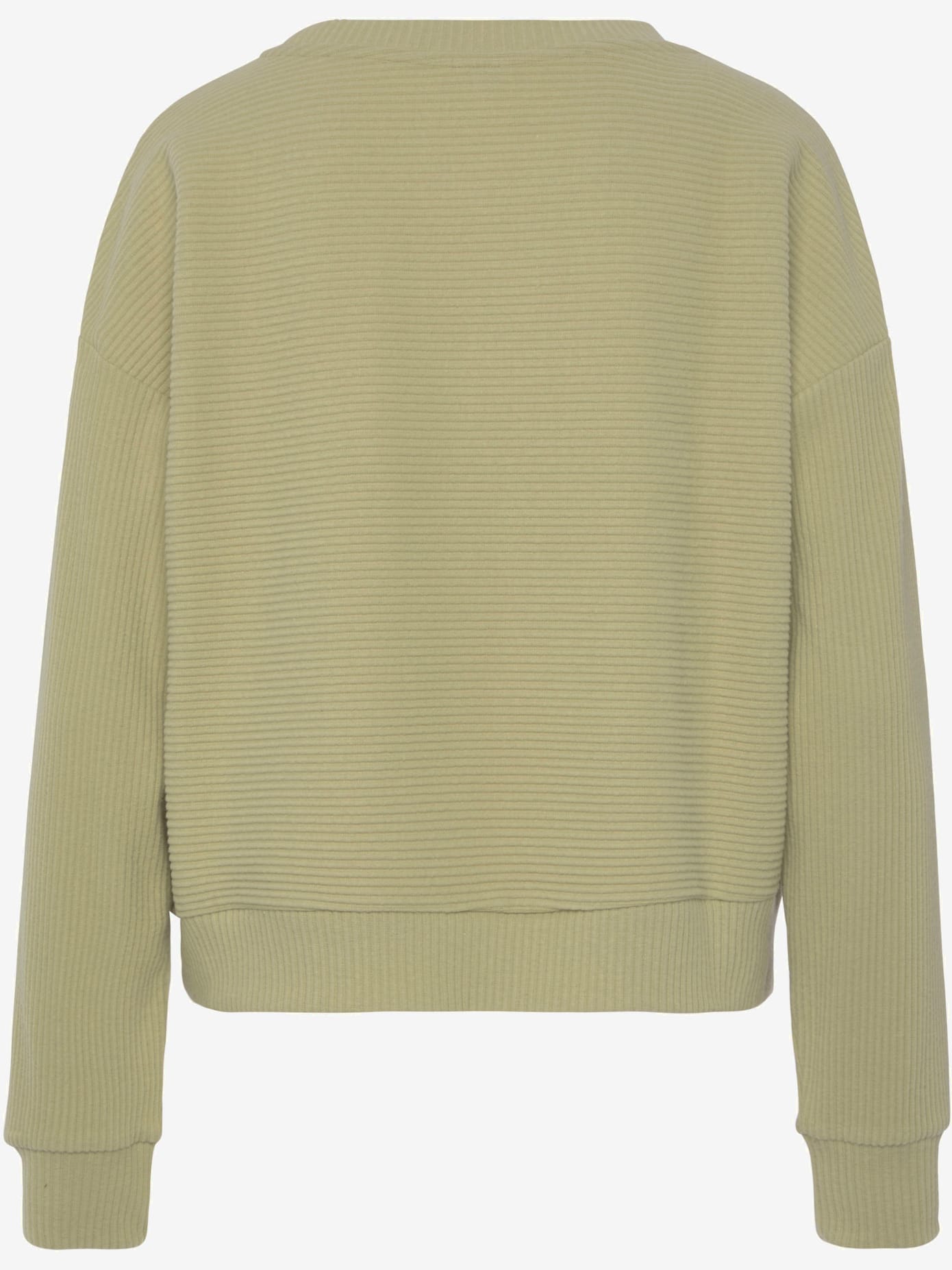 Sweatshirt en qualité côtelée