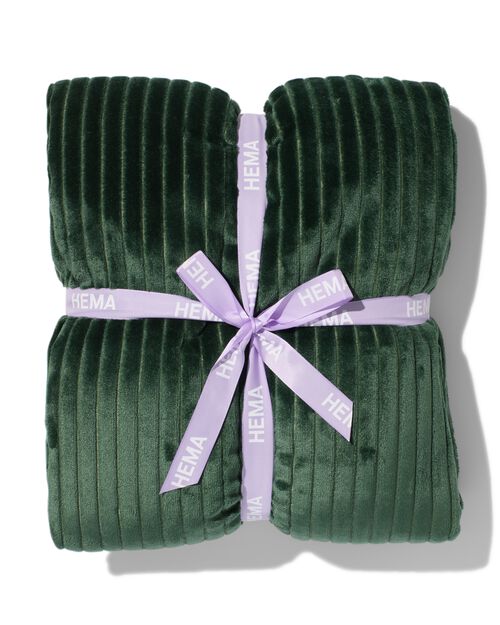 plaid polaire/sherpa 130x150 vert