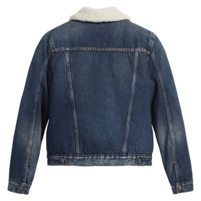 Veste en jean femme Original Sherpa Trucker LEVIS